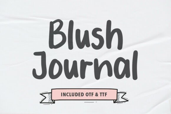 Blush Journal Font: A Maker’s Guide