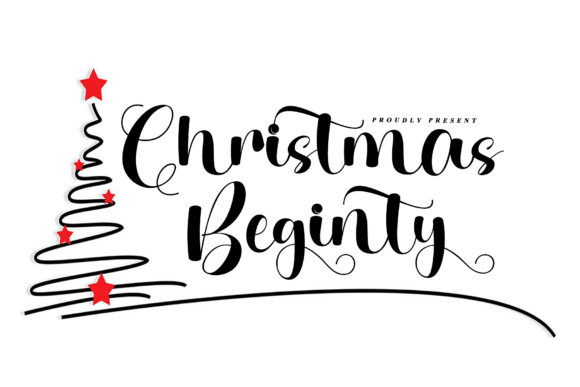 Christmas Beginty: A Script Font for Polished Branding