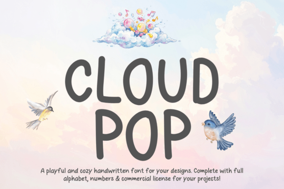 Cloud Pop: A Friendly Typeface for Modern Brands