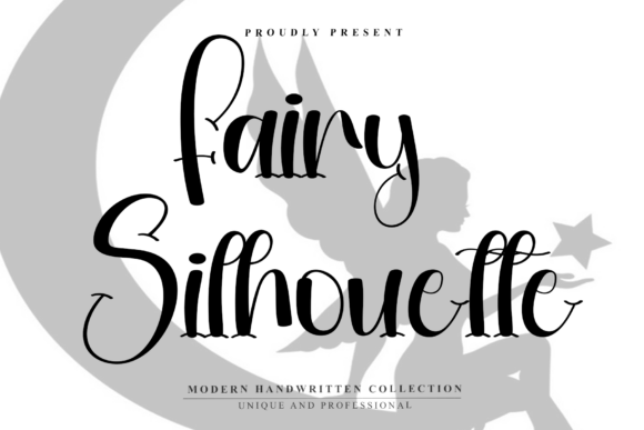 Fairy Silhouette Font for Bold Campaigns
