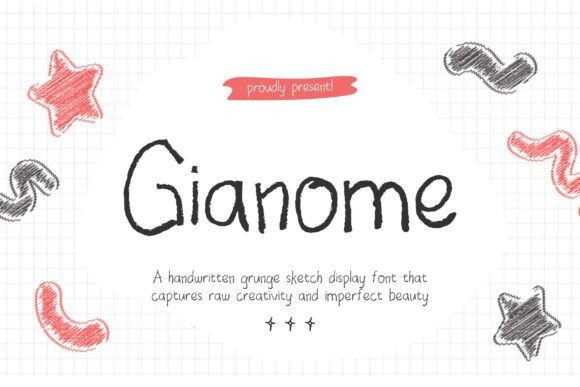 Gianome: A Playful Handwritten Font for Branding