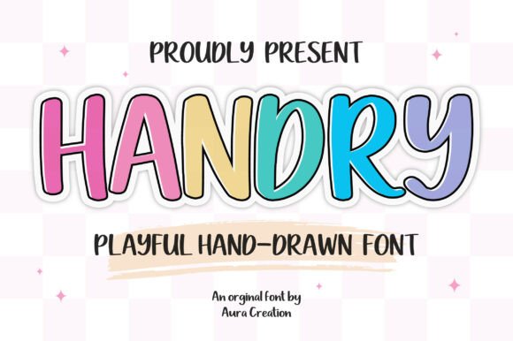 Handry: The Playful Font That Elevates Brand Identity