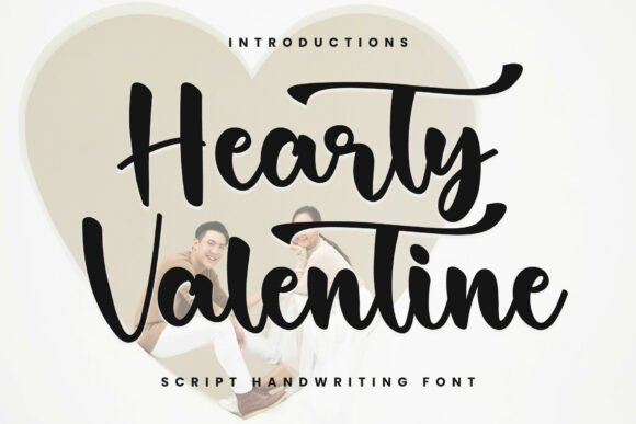 Hearty Valentine: A Romantic Script Font for Web Design