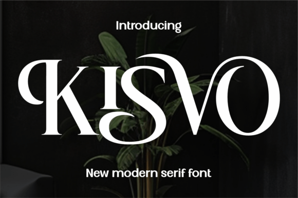 Kisvo: A Sophisticated Serif Font for Editorial Design