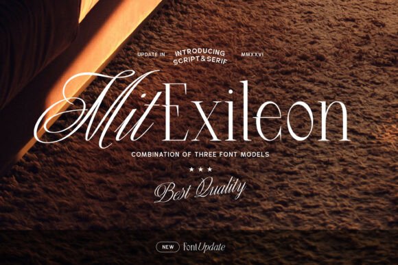 MIT Exileon: A Modern Script Serif Font Review