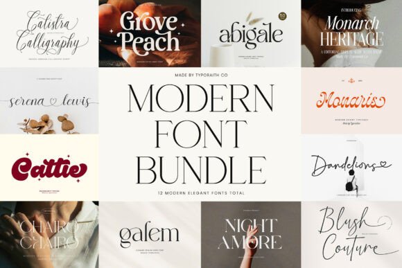 Modern Bundle: The Premium Serif Font for Marketers