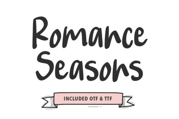 Romance Seasons Font for Polished Branding