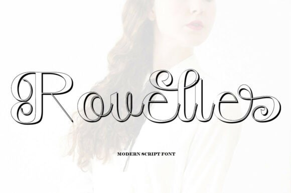 Rovelle: A Calligraphy Font for Brand Identity