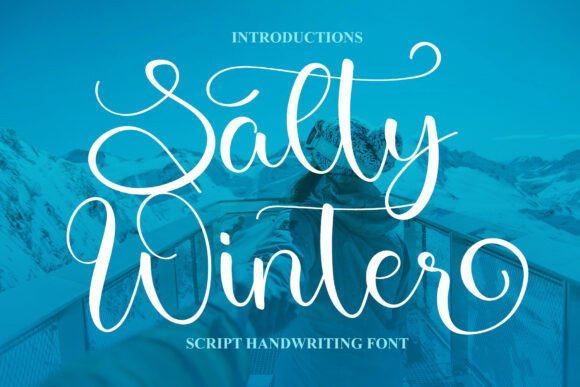 Salty Winter: A Script Font for Bold Branding