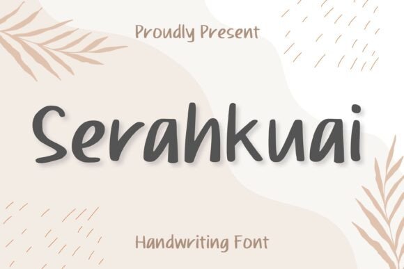 Serahkuai: A Handwritten Typeface for Editorial Calm