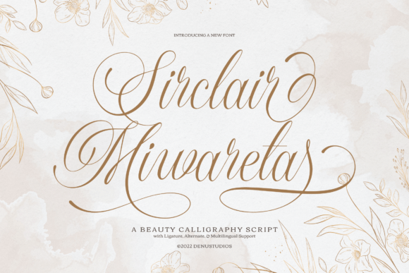 Sirclair Miwareta: A Premium Script Font for Branding