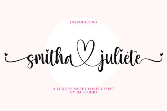 Smitha Juliete: A Playful Font for Branding