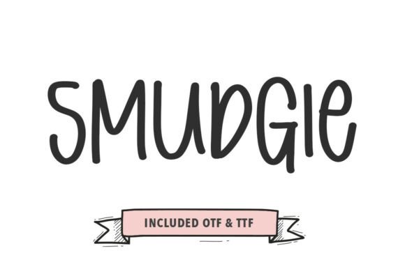 Smudgie: A Handwritten Font for Authentic Branding