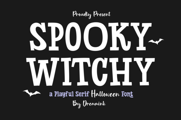 Spooky Witchy: A Magical Serif Font for Editorial Design