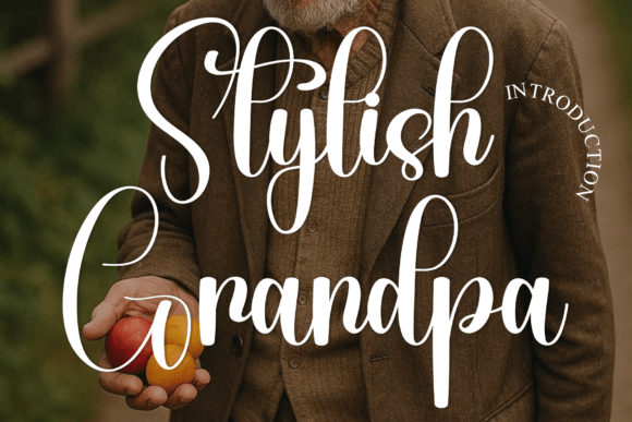 Stylish Grandpa: A Friendly Typeface for Small Brands