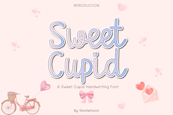 Sweet Cupid Font: A Romantic Typeface for Makers