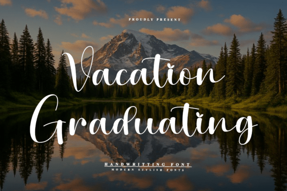 Vacation Graduating Font for Modern Branding