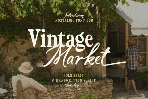 Vintage Market: A Vintage Font for Your Brand
